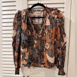 Ulla Johnson cotton long sleeve top